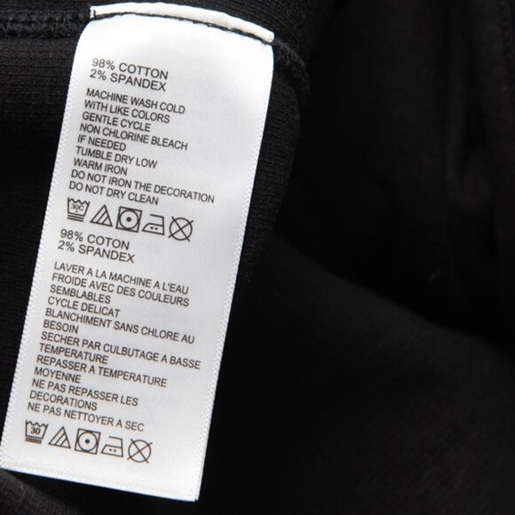 Tommy Bahama Aruba Full-Zip Sweatshirt Cotton Spandex Preppy Black Size Medium - Picture 5 of 6